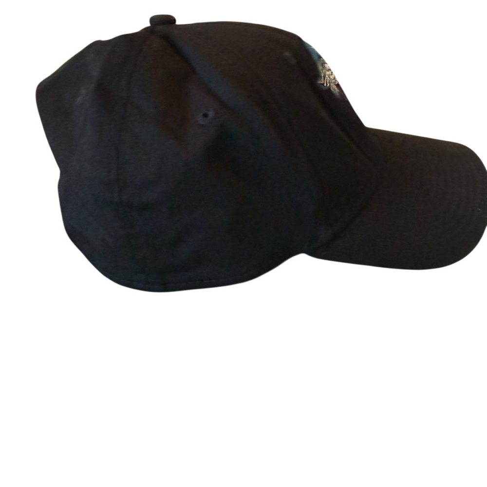 Black Baseball Cap with Embroidered Jaguar 'JAGS' Logo - Picture 2 of 6